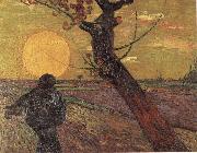 Vincent Van Gogh The Snower painting